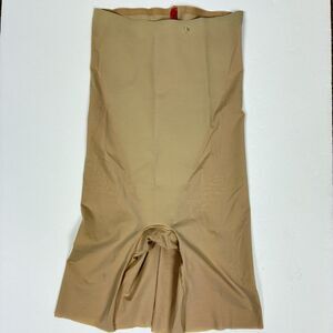 ⭐️ Spanx Sz Small High Waist Mid Thigh Shorts Shaper Nude *Nude Defect